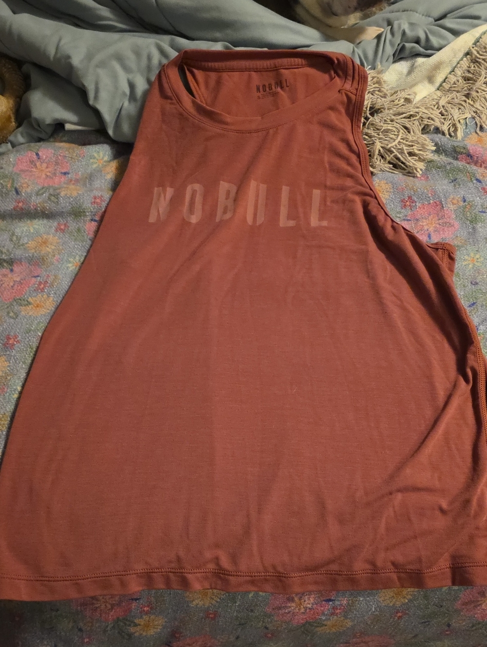 NOBULL Women's Rust Red Muscle Tank